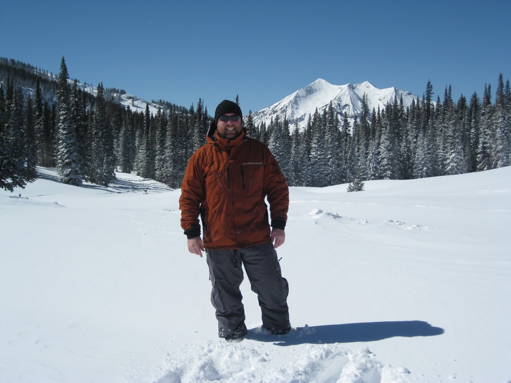 Just me in the back country