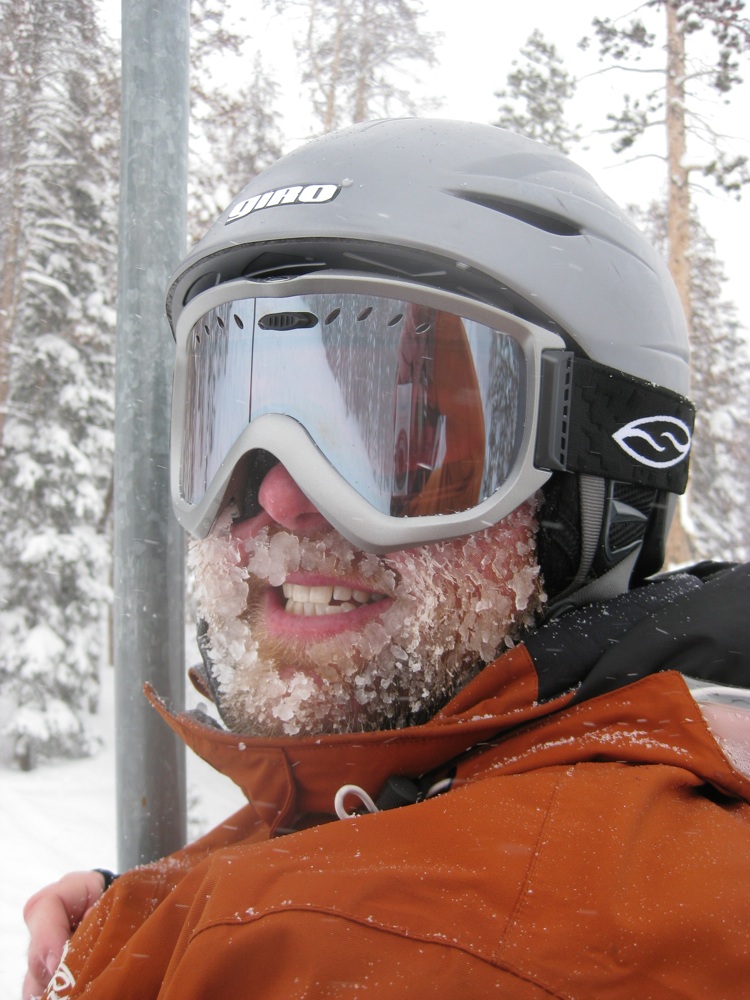 Winter Park and a frozen face
